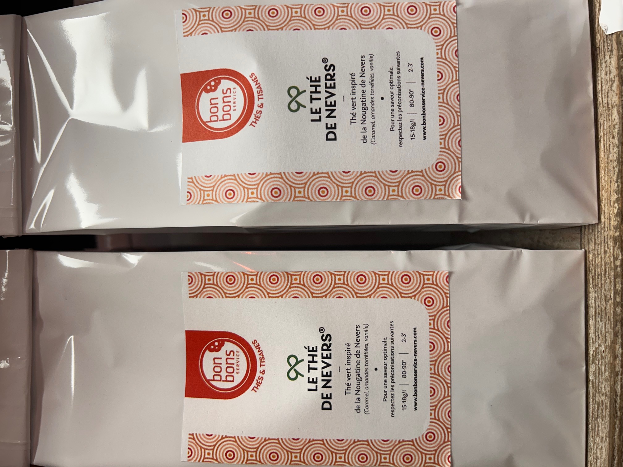Le Thé de Nevers Vert, base Sencha bio